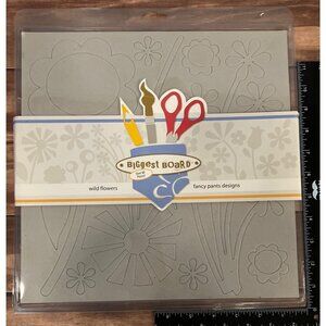 Fancy Pants Designs Biggest Board Chipboard Wild Flowers 80 Pieces 957